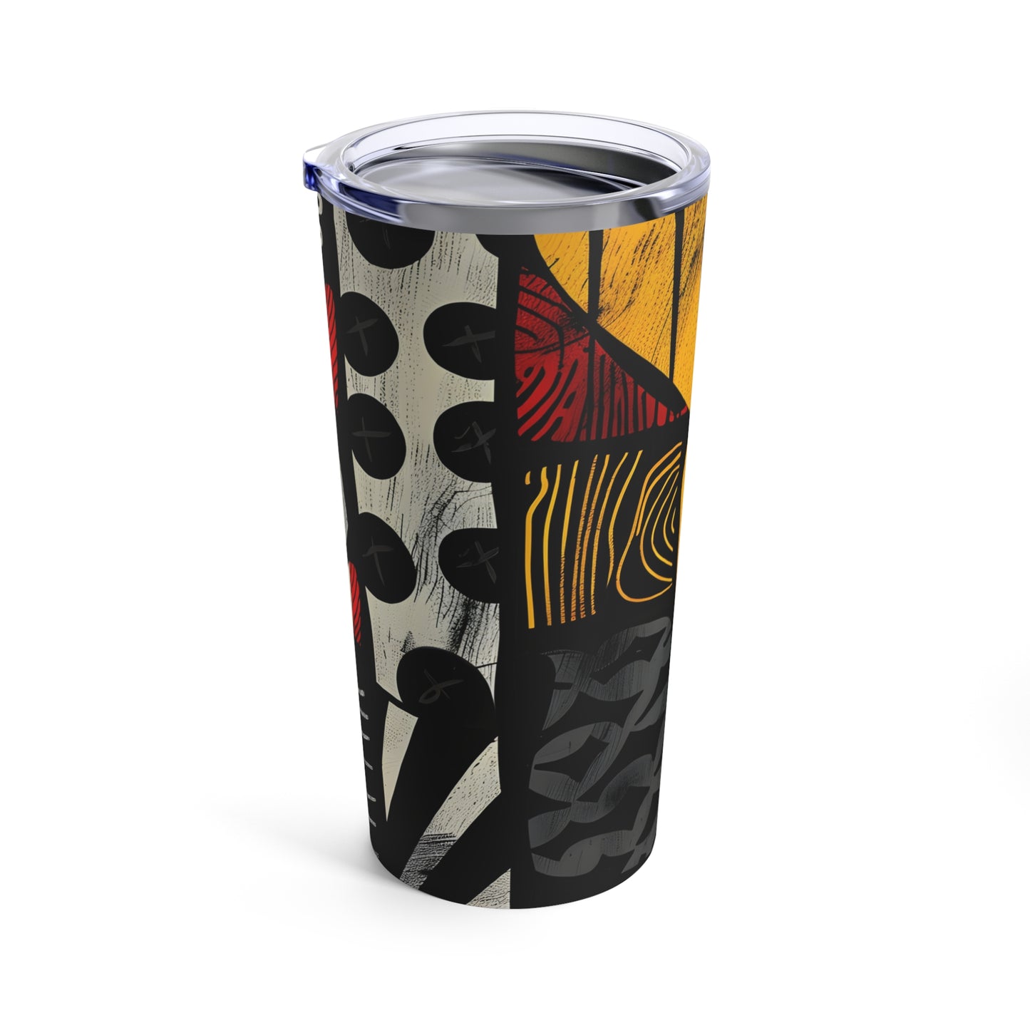 Tribal Vibes 20 oz Travel Tumbler – Bold, Stylish, and Functional