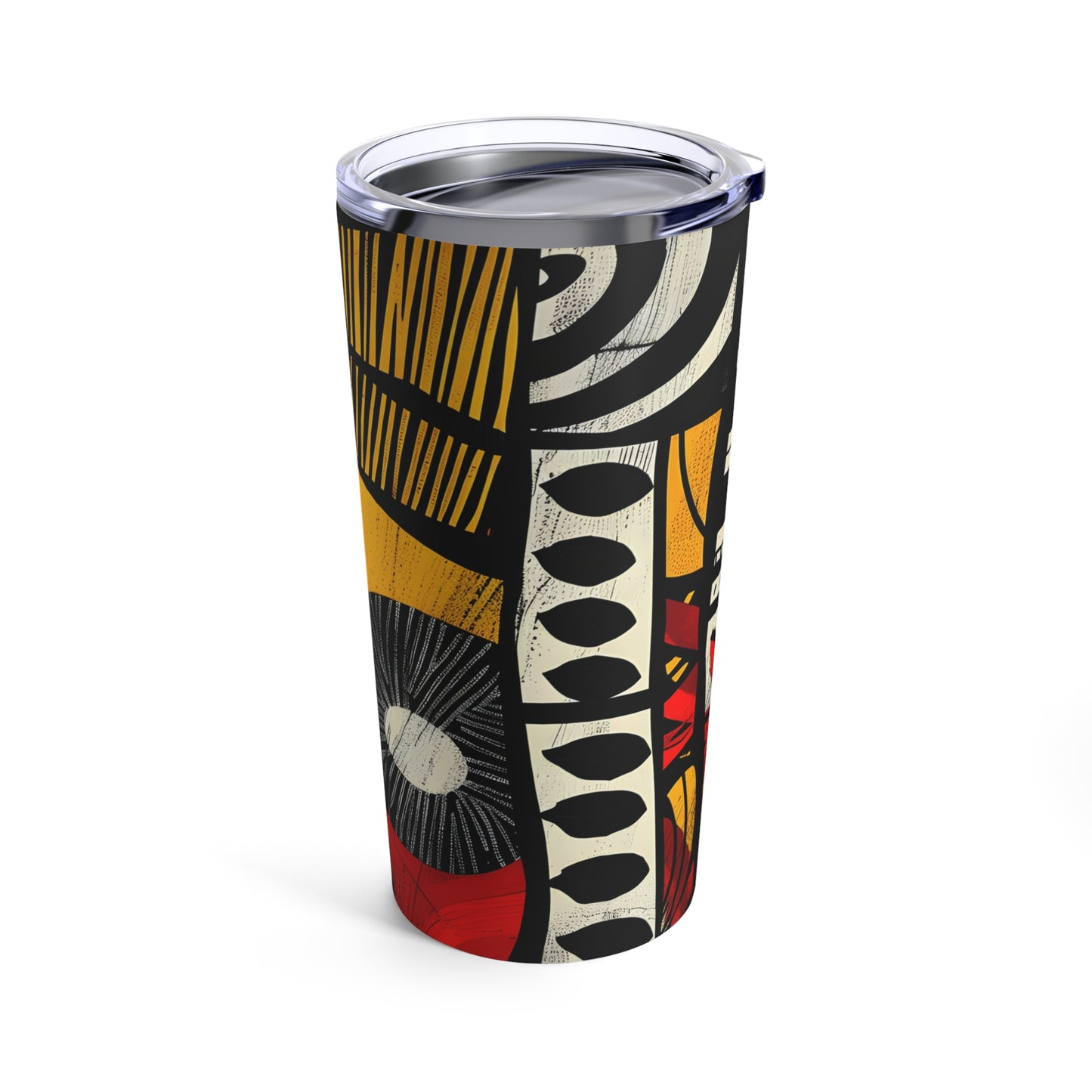 Tribal Vibes 20 oz Travel Tumbler – Bold, Stylish, and Functional